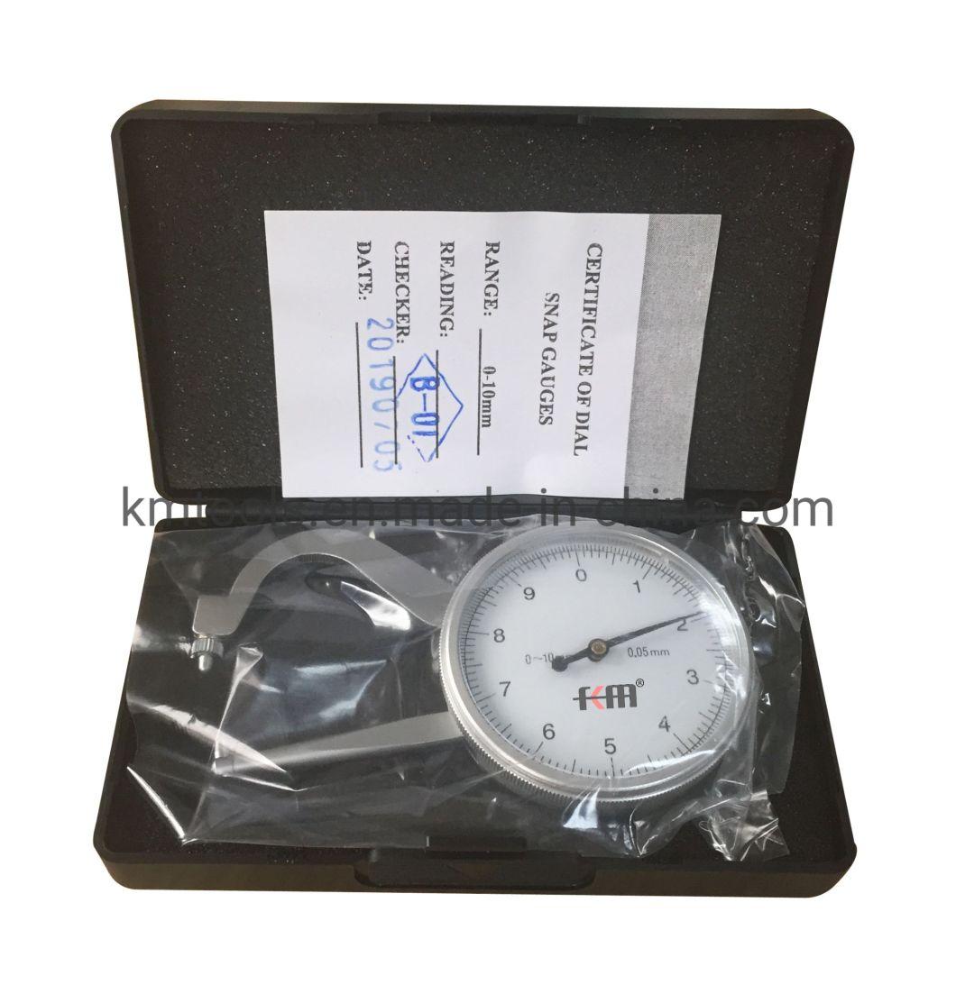 0-10mm Thickness Dial Snap Caliper Gauge High Quality Cheap Price