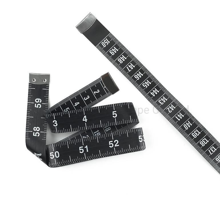 1.5m Cloth Printed Tape Measure Body Fiberglass Tapeline Funny Custom Tailor Measuring Tape