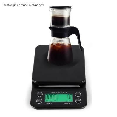 New Arrival Digital Electronic Timer Kitchen Coffee Scale