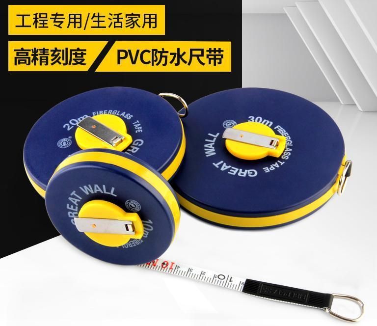 10m/20m/30m/50m New Design High Quality Nylon Coat Steel Measuring Tape