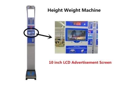 Ultrasonic Height Measuring Scale, Height and Weight Machine with Music