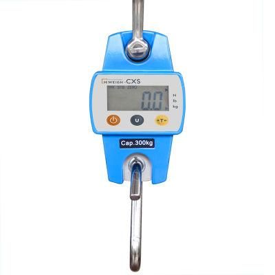 Cxs 50kg 300kg Digital Hanging Hook Weighing Scale with Bluetooth