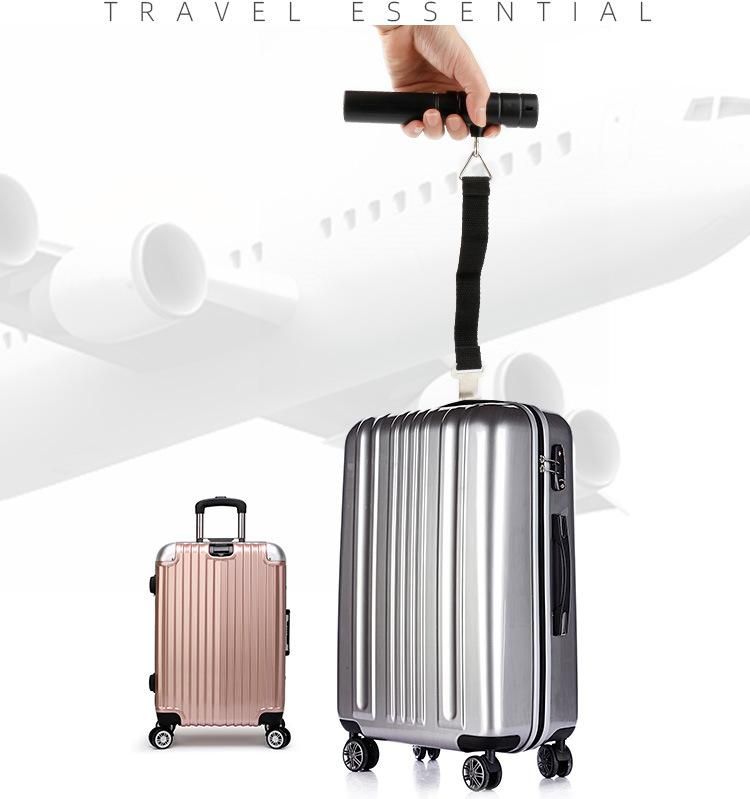Portable Household Digital Electronic Hanging Luggage Scale with Flashlight