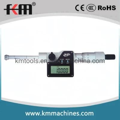 8-10mm Digital Three Point Internal Micrometer with IP65 Protection Degree