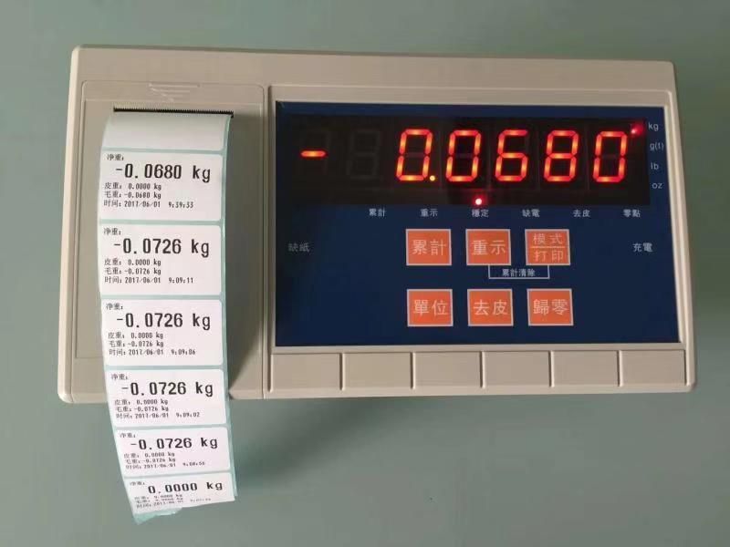 Electronic Scales with Label Printer Indicator IP67 Indicador De Pesagem