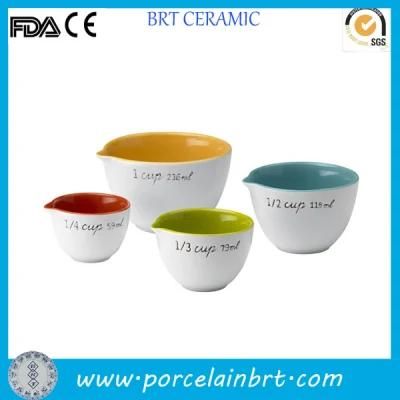 Color Inside Kitchen Measuring Cup Set