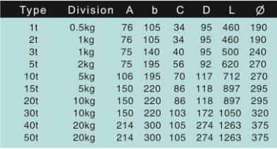 Wireless Crane Scale with High Accuracy and Score Board (B&M series)