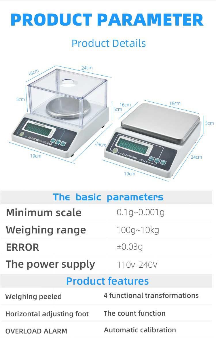 Laboratory Electronic Scale Digital Electronic Scale