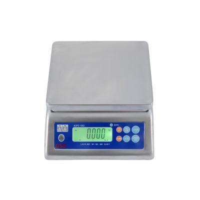 OIML-Approved Waterproof Scale IP68 Certified Capacity 3/6kg Double Display