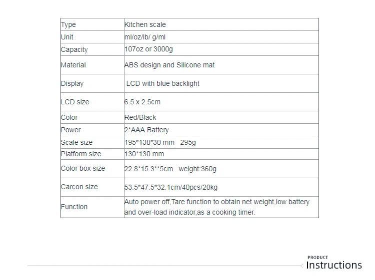 New Arrival Coffee Scale Timer Scale with Tray