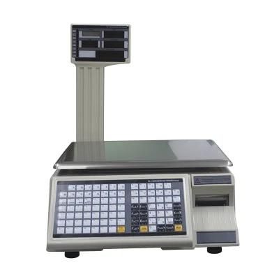 6kg, 15kg, 30kg Electronic Weighing Barcode Printing Scale