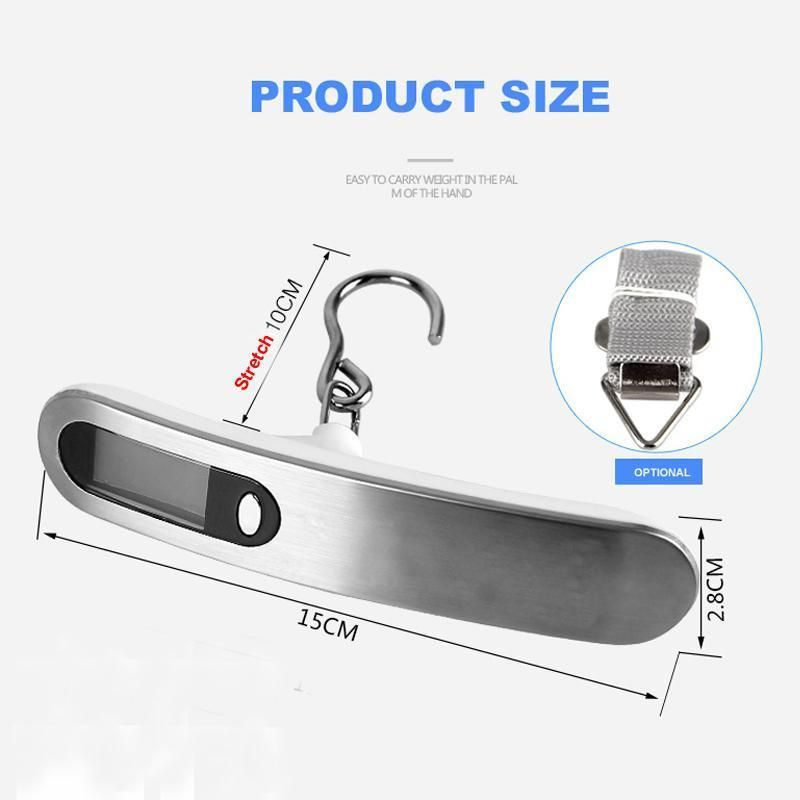 Airport Stainless Steel 40kg LCD Manufacturer Luggage Weight Scale