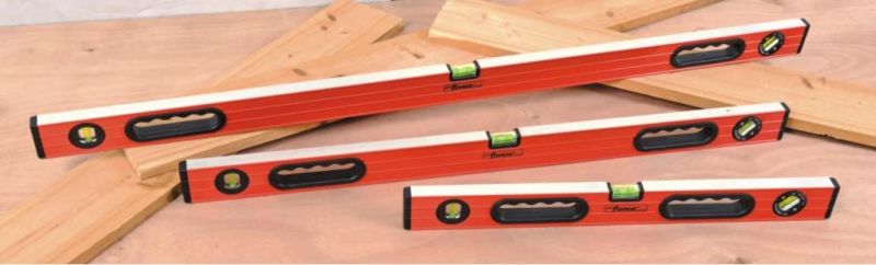 36" Heavy Duty Aluminum Box Level Spirit Level with Magnifier