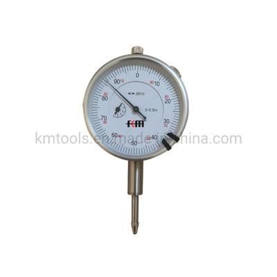 Steel Ring Dial Test Gauge Measuring Tools 0-5&quot; Dial Indicator