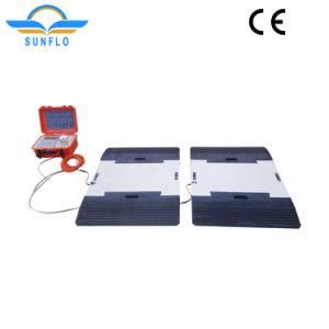 Hot Selling High Precision Axle Electronic Weighbridge Portable Truck Scale