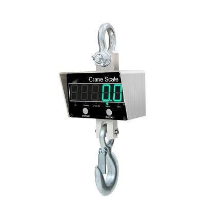 1ton Ocs Electronic Hook Crane Hanging Scale Digital Crane Scales Electronic Scale Hook Hanging