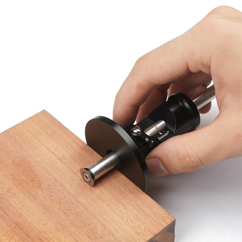 Pilihu Precision European Scriber Ruler Marking Gauge Fine-Tuning Automatic Alloy Line Scribing Depth Measurement Tools