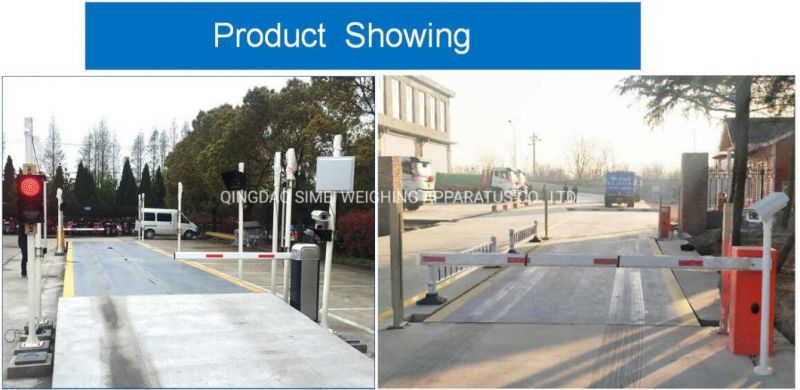 Weighbridge for 80tons with Digital Display Ms Quality From China