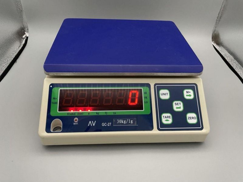 Digital Scale Big LCD/LED Electronic Scales Economic Type