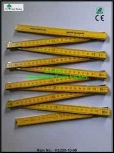 Foldable Rulers 2 Meters Length Beech Wood