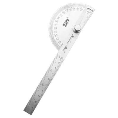 100mm Stainless Steel Angle Ruler 0-180