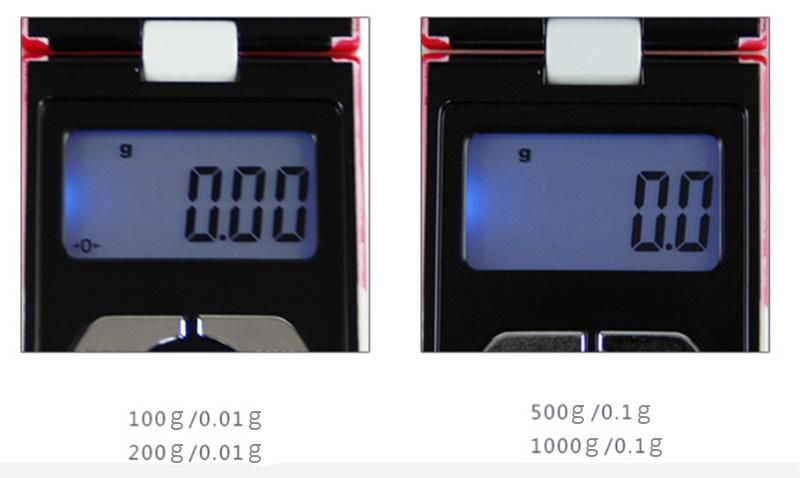 Hot Selling Cigarette Case High Precision Pocket Jewelry Electronic Scale