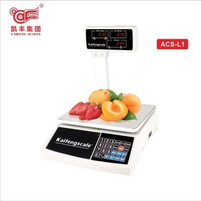 Price Weighing Scales Newest Model Acs-L1 with Pole From Kaifeng