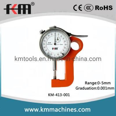 0-5mm Thickness Dial Gauge with 0.001mm Graduation