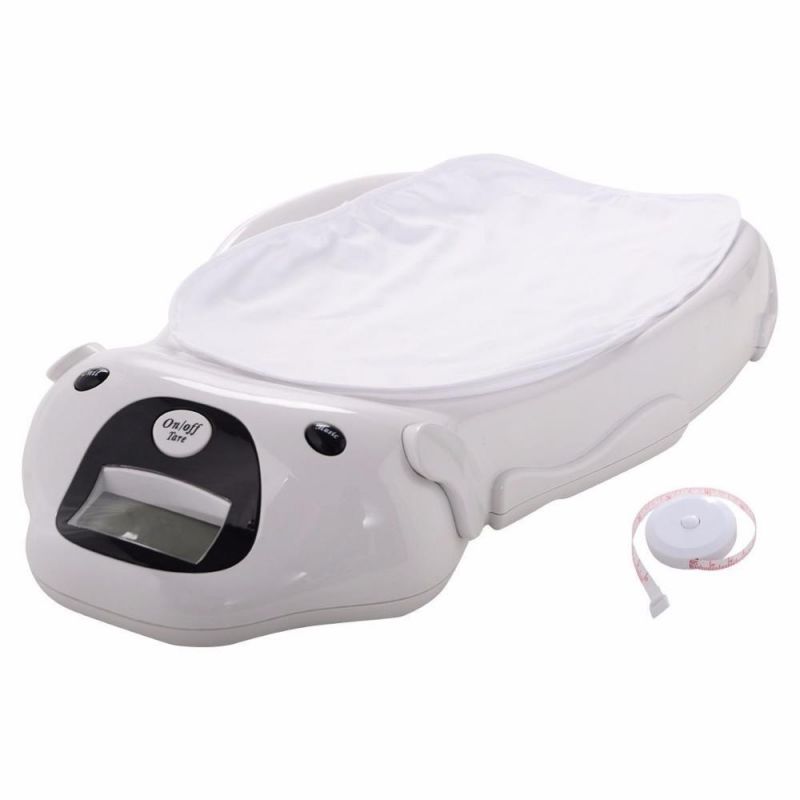 Smart Weigh Mother and Baby Digital Scale with Wide Platform