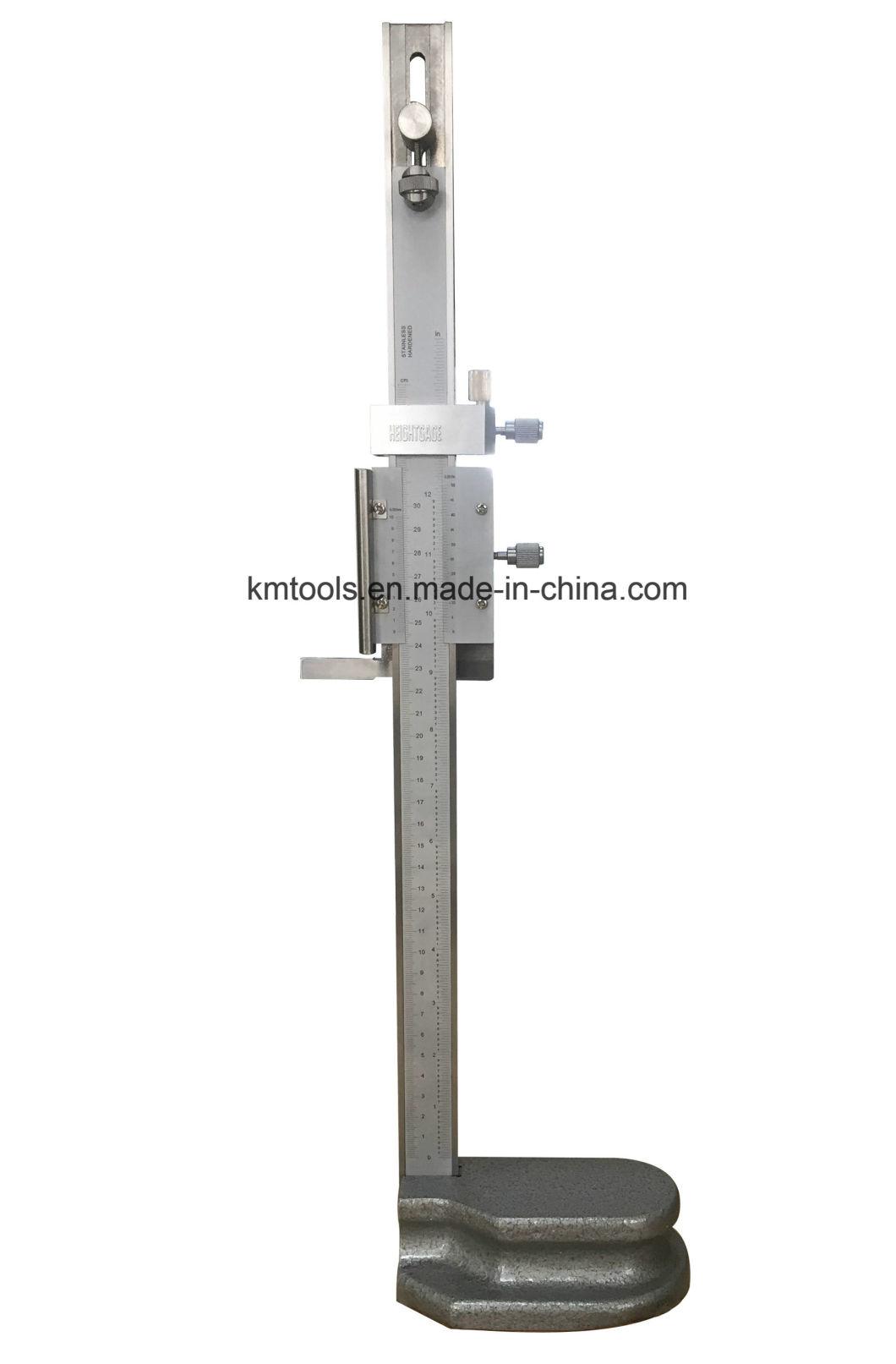 0-300mm/0-12′′ Stainless Steel Vernier Height Gauge Measuring Device