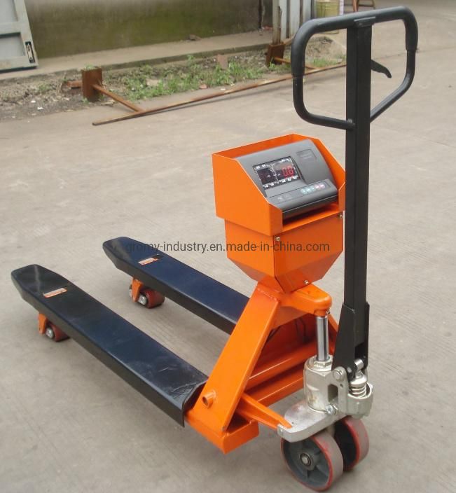 Electronic Hand Pallet Truck with Weight Scale Pallet Jack Scale