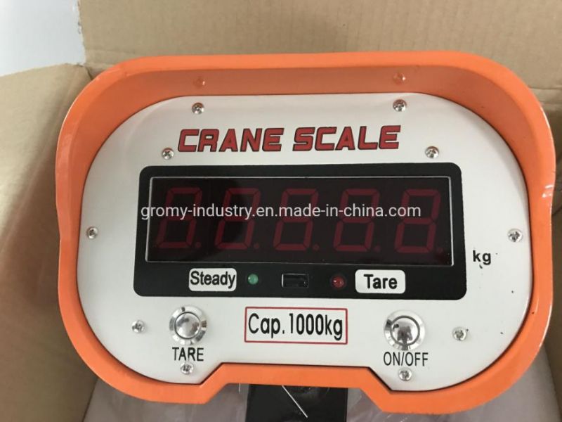 Ocs Electronic Suspended Weighing Scale Crane Scale 1000kg 3000kg 5000kg