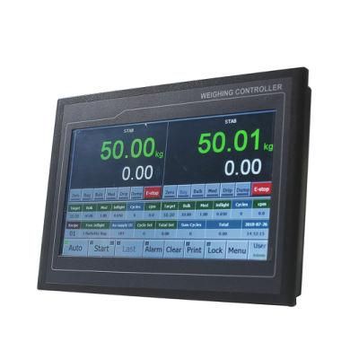 Supmeter Touch Screen Packing Controller, Double Scales Automated Packaging Indicator Bst106-M10[Bh]