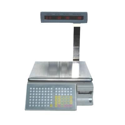 Digital Weighing Barcode Printing Scale for Supermarket