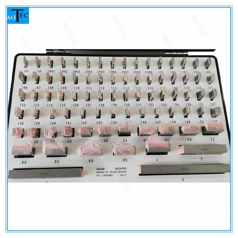 Inch Steel Rectangular Gage Gauge Block 36PCS 81PCS