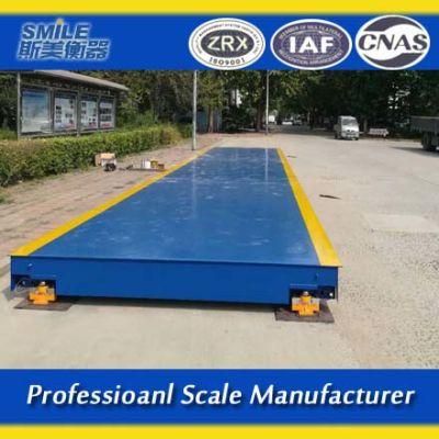 Weighbridge Scales with a Steel Platform on Surface Foundation