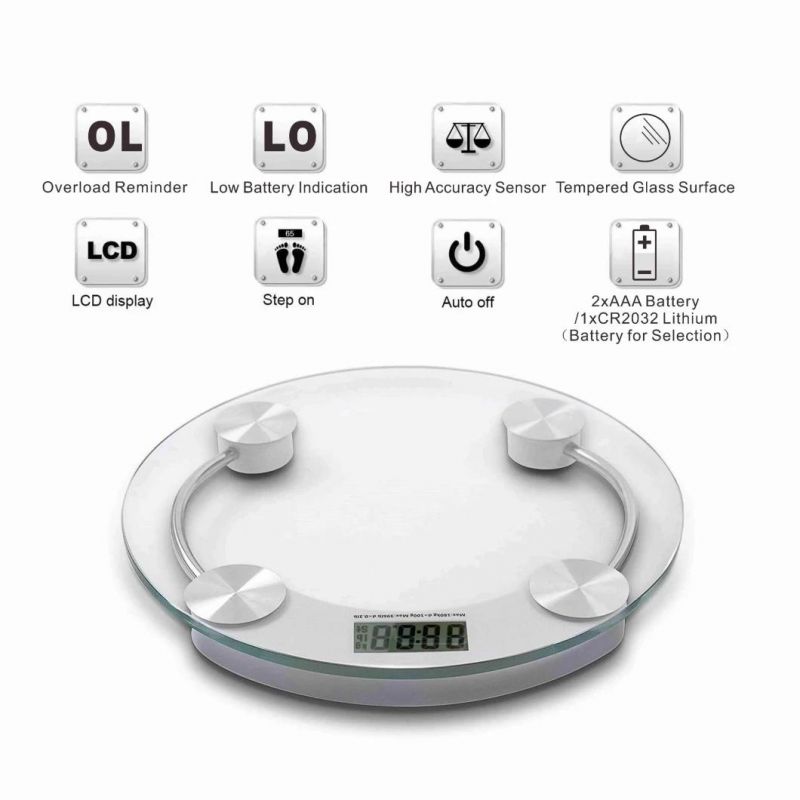 Cheap Waterproof Bathroom Personal Electronic Balance Scale Gym Health
