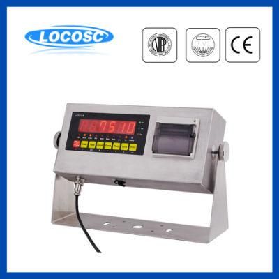 Platform Scale Built-in Printer Weighing Indicator