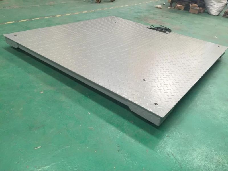 Industrial Floor Scale with Ramp Low Profile Floor Scale