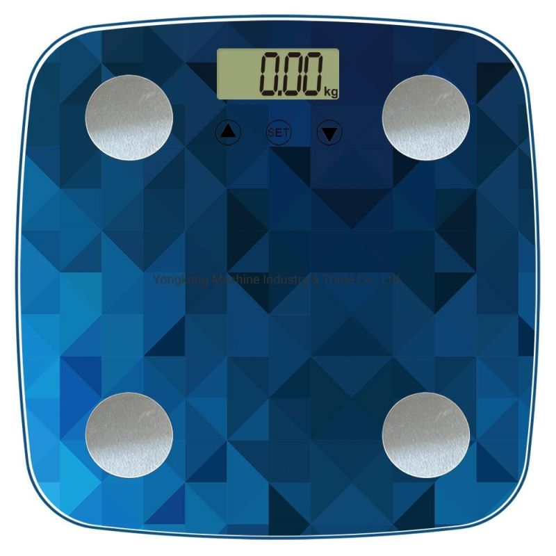 Smart Android Ios Bathroom Scale LED Portable Weight Body Fat Balance Digital Electronic BMI Weighing Scale