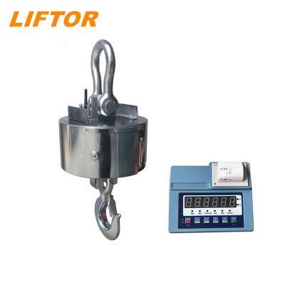 Factory Price Digital Hanging Electric Crane Scale 3ton