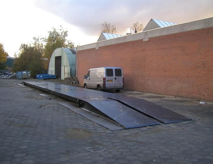 3X12m 60t Weighbridge Truck Weighing Scale in Chile