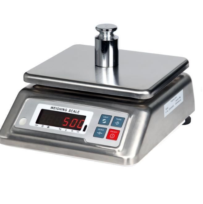 Electronic Digital SUS304 Stainless Steel High Precision Electronic Price Computing Scale Platform Scale Table Waterproof IP68 Balance