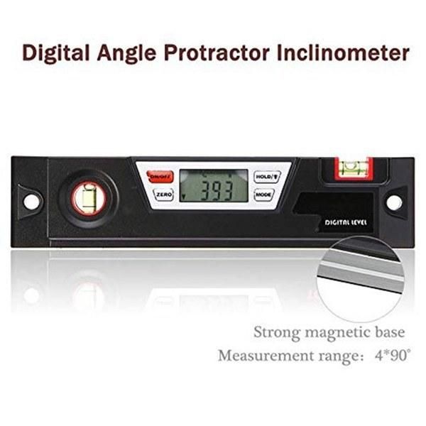 Electronic Digital Display Inclinometer Spirit Level Angle Meter Slope Meter Angle Gauge Torpedo Level