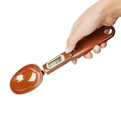 500g Colorful Kitchen Spoon Weighing Scale with LCD Screen