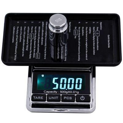 500g 0.01g Digital Kitchen Gram Pocket Jewelry Weight Scale