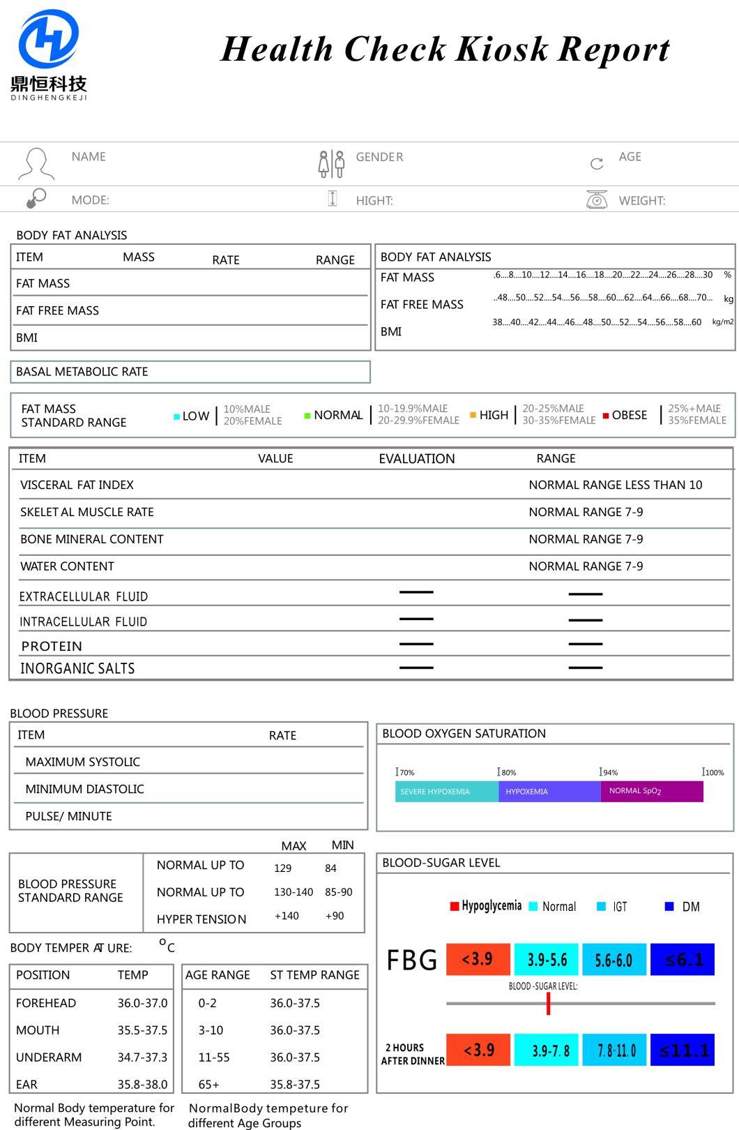 Electronic Measuring Medical Height and Weight Scales High Accuracy Balance