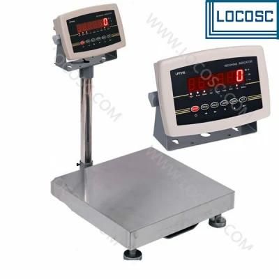 Mild Steel or Stainless Steel LED/LCD Display 500kg Weighing Scale