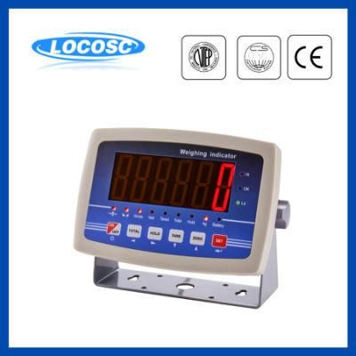 OIML Approved Accuracy III High Precision Large Screen Display Digital Weighing Indicator