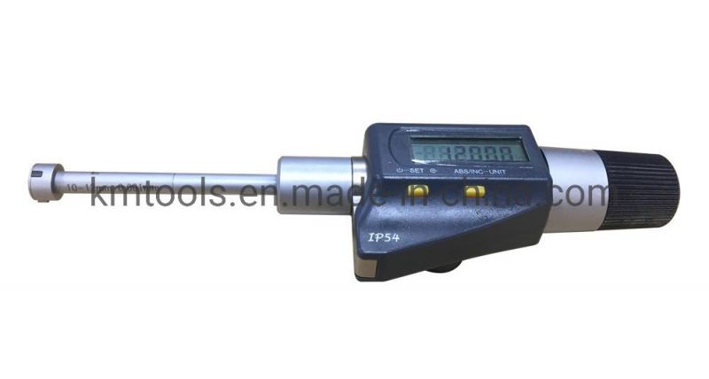 10-12mm IP54 Protection Degree Three Point Internal Micrometer